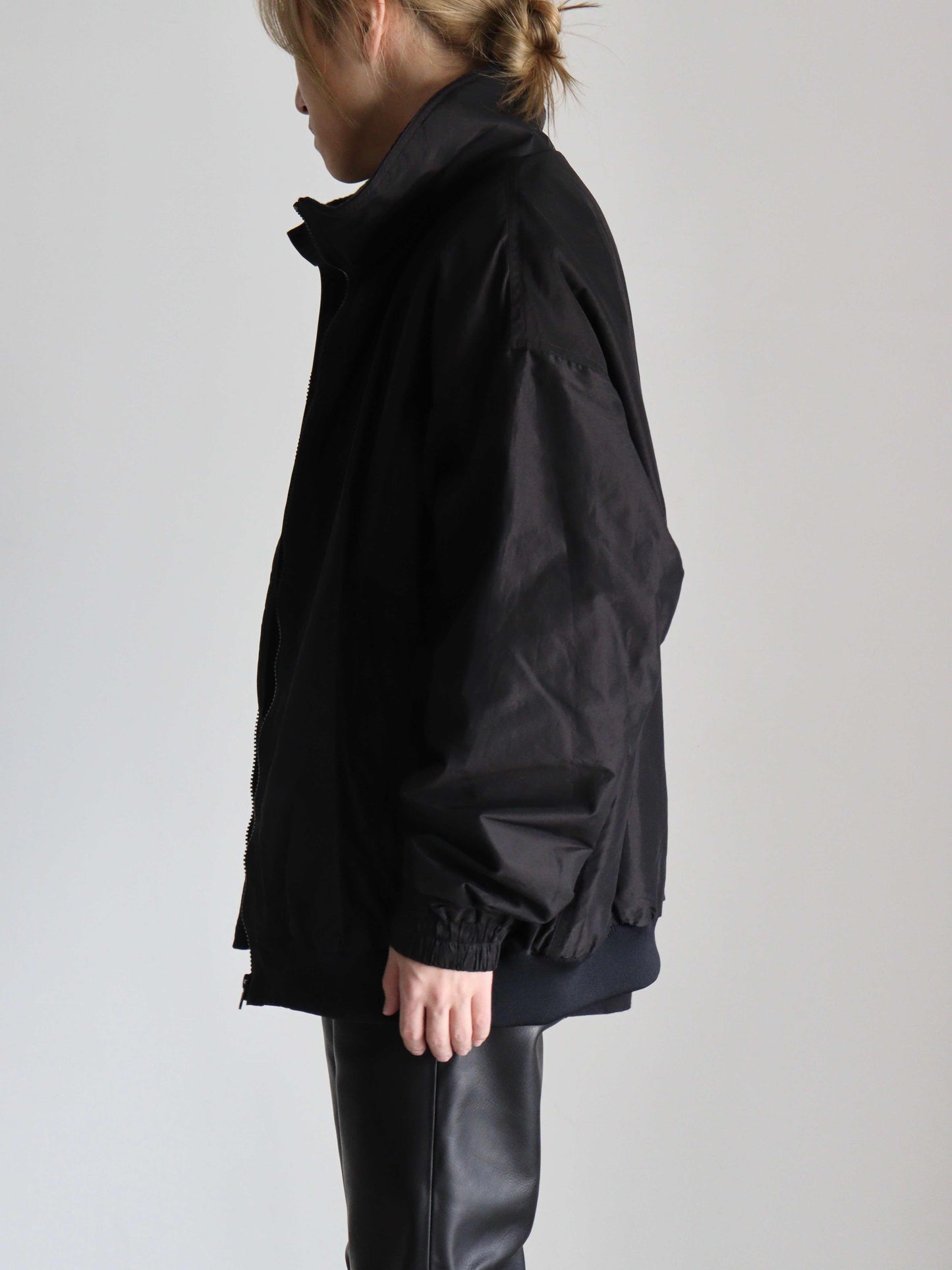 コットンシルク トラックジャケット