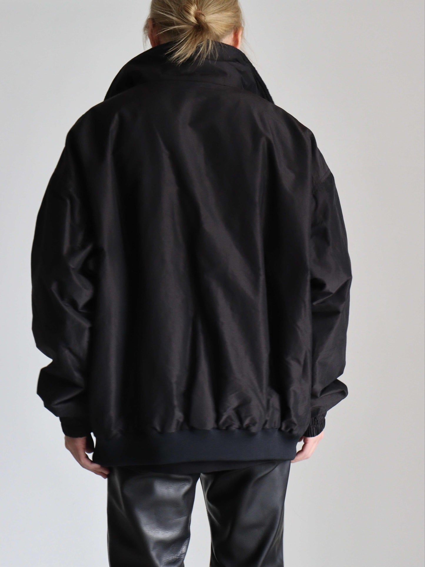 コットンシルク トラックジャケット