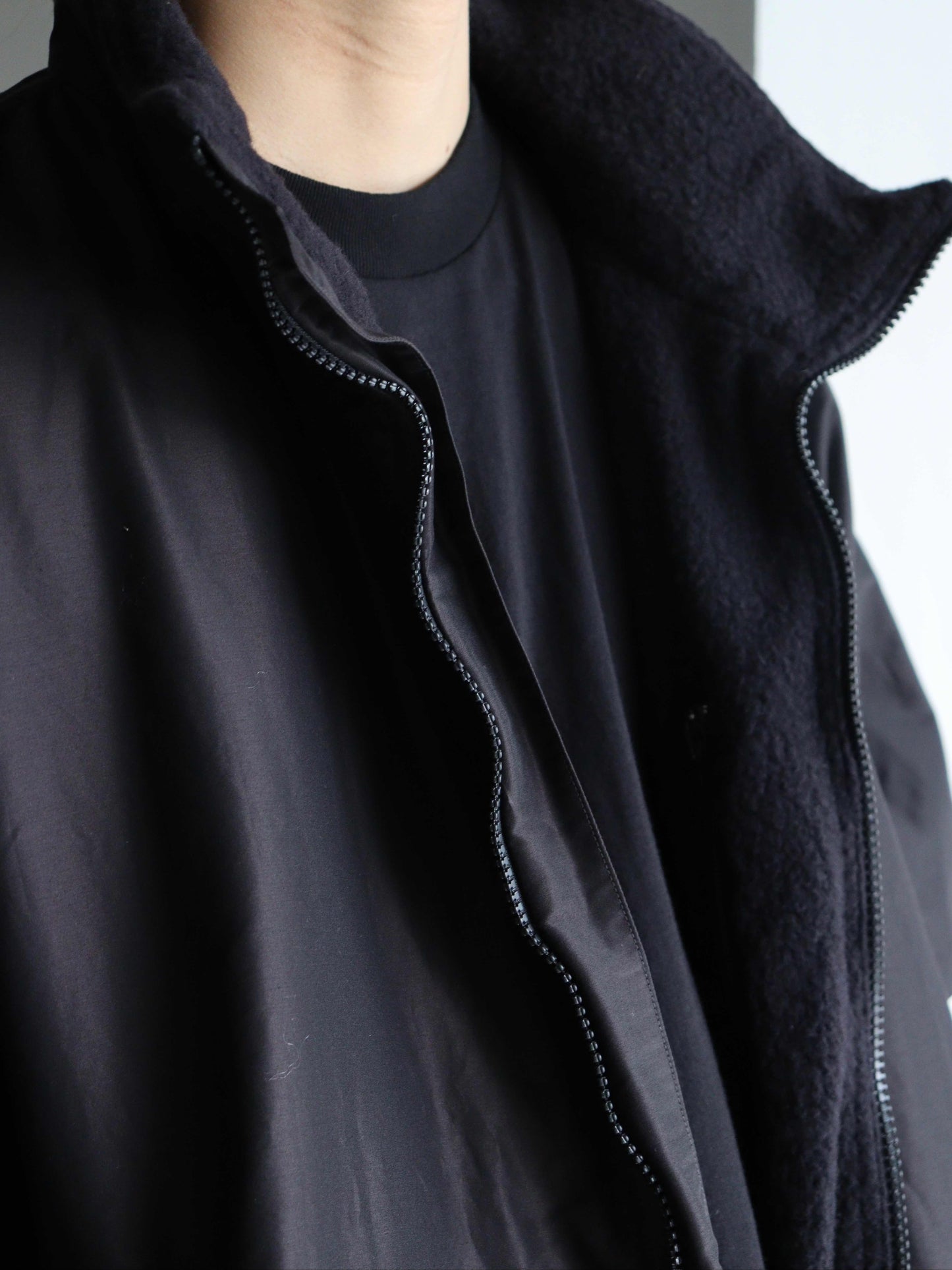 コットンシルク トラックジャケット