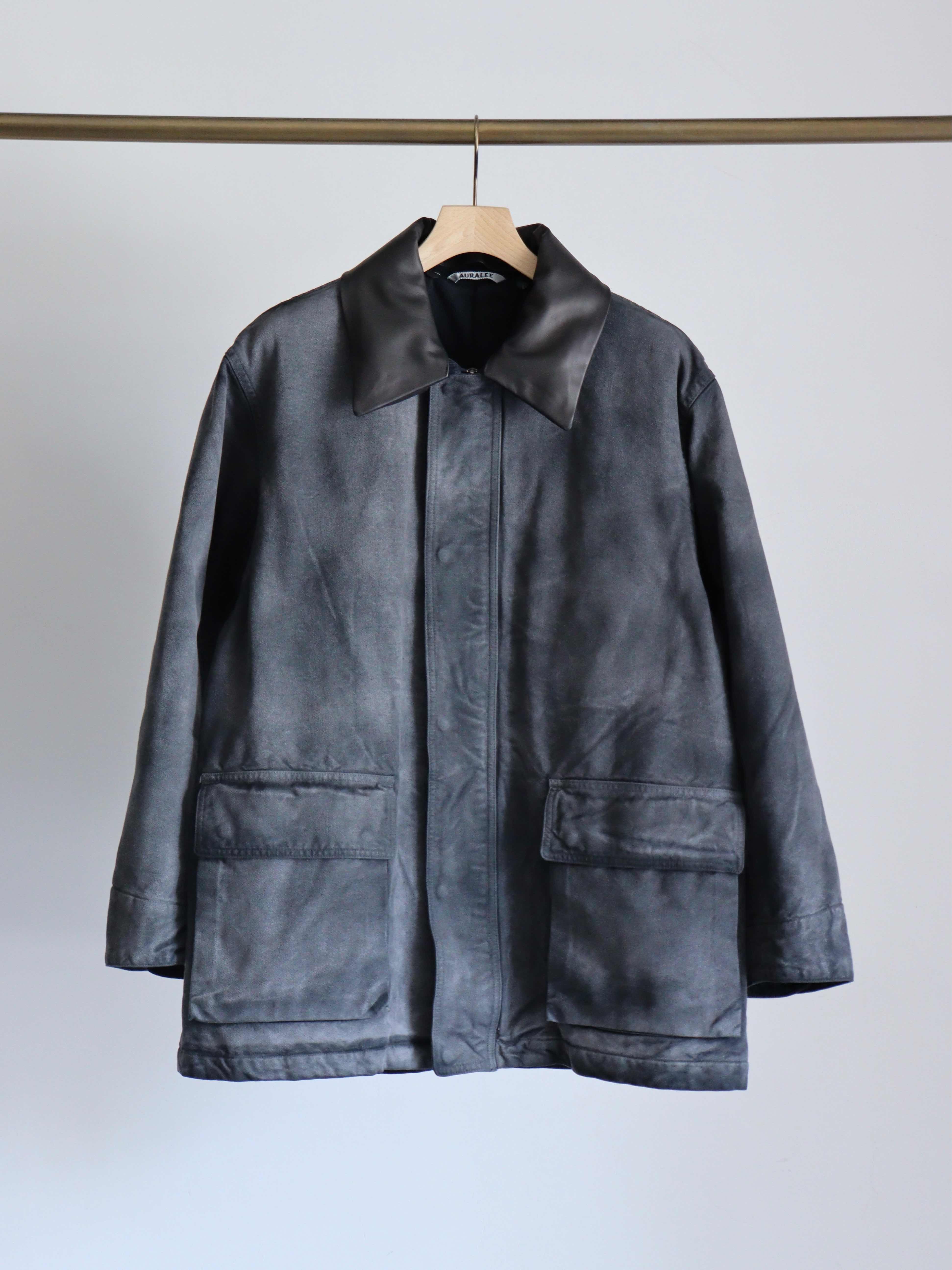 PRODUCT DYED ORGANIC COTTON DUCK BLOUSON – イデアル公式オンライン