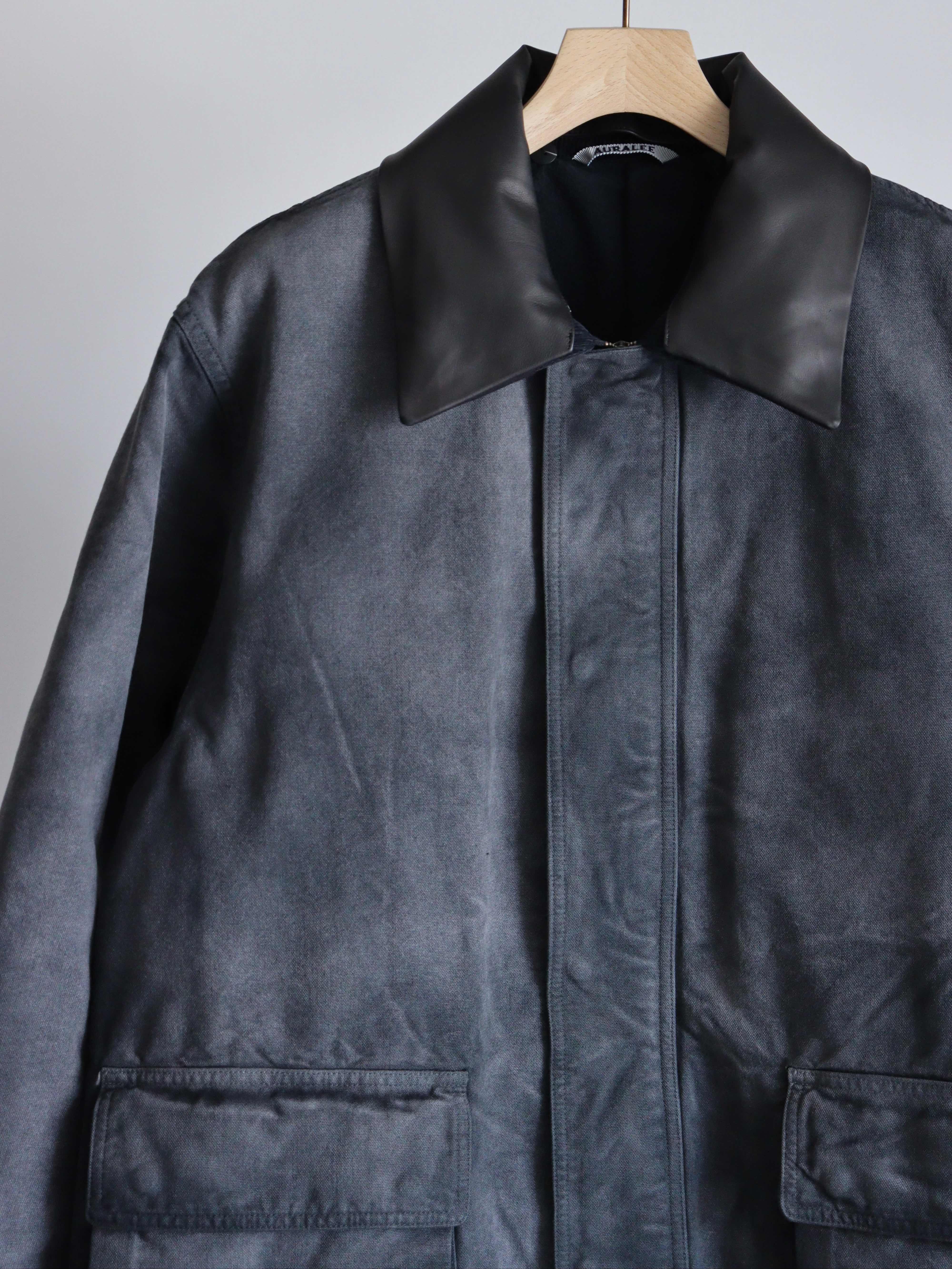 PRODUCT DYED ORGANIC COTTON DUCK BLOUSON – イデアル公式オンライン