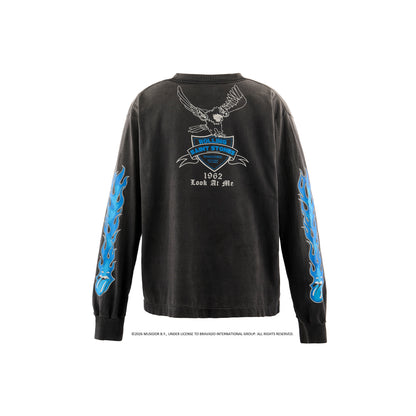 C44 TRS LS T-SHIRT / FIRE