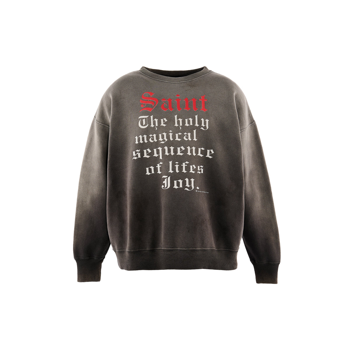 029 CREW NECK SWEAT / SAINT
