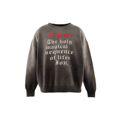 029 CREW NECK SWEAT / SAINT
