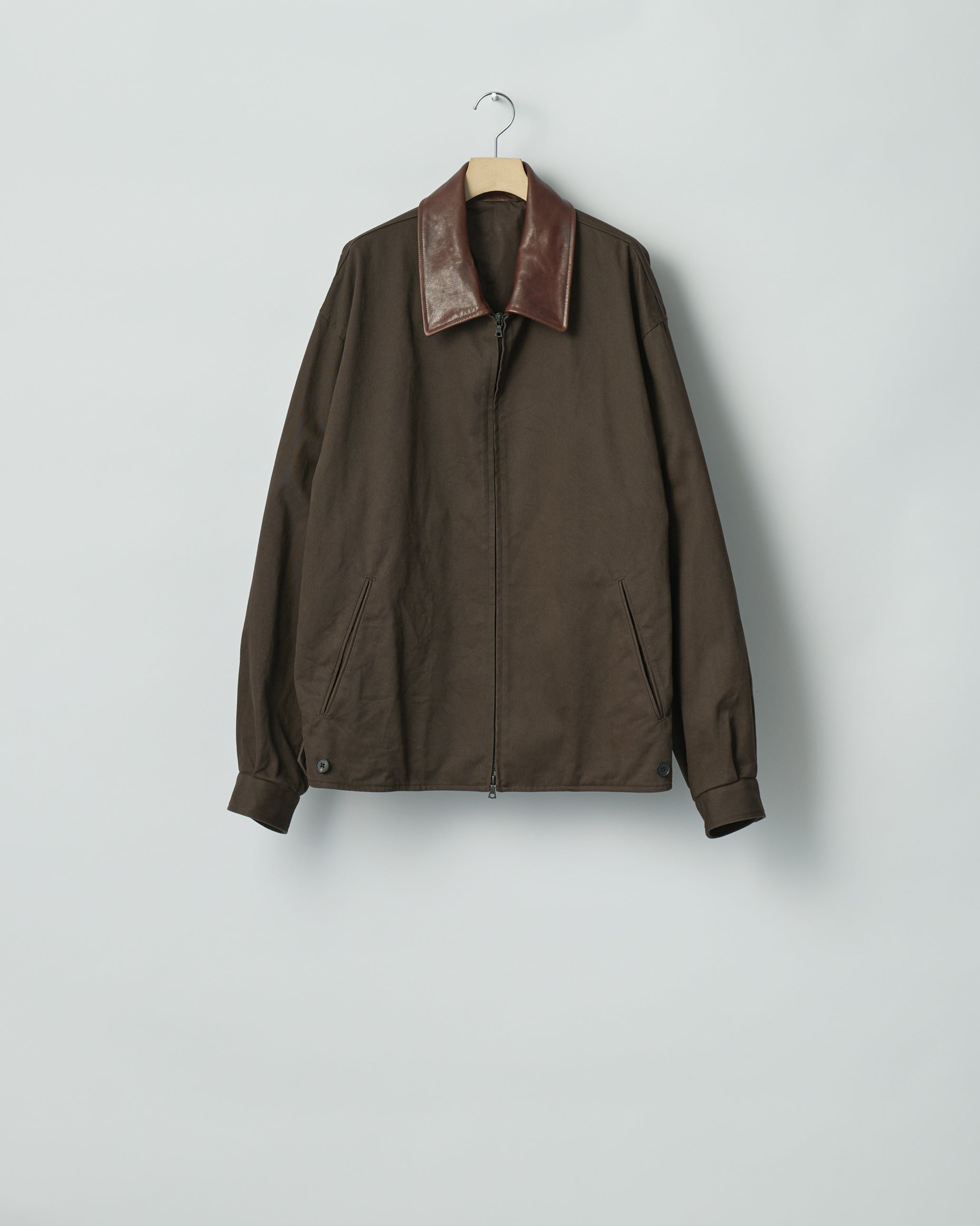 a*d様 Sulfur Dyed Brushed Chino Zip Jacke ssstein | SULFUR DYED CHINO ZIP JACKET – イデアル公式オンライン