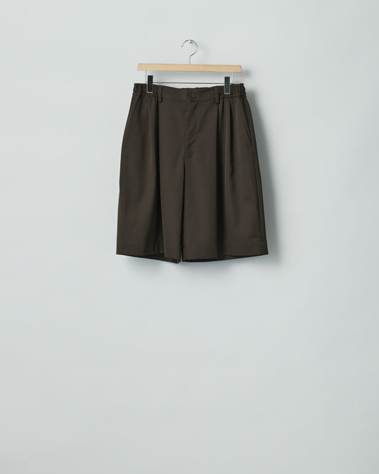 WIDE EASY SHORT TROUSERS