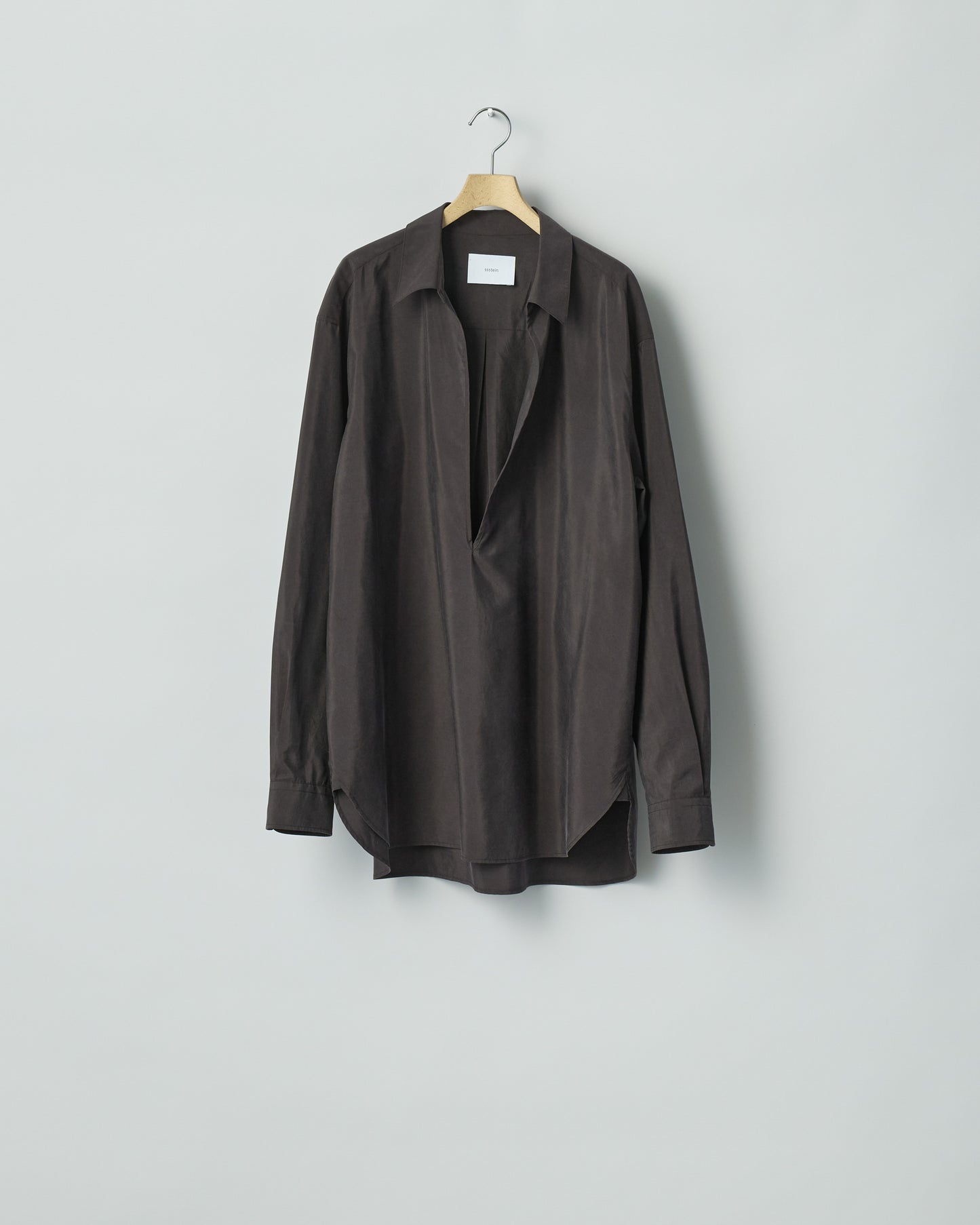 SILK NYLON SKIPPER SHIRT