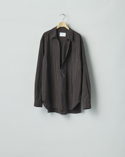 SILK NYLON SKIPPER SHIRT