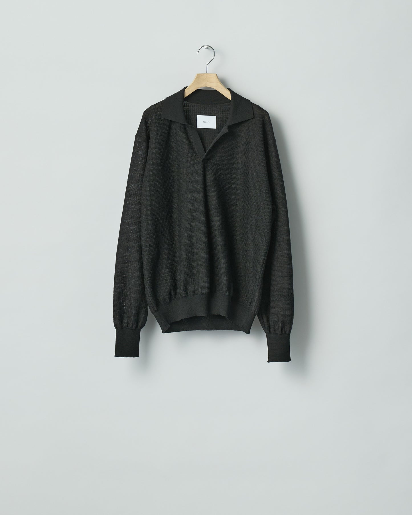 SLUB COTTON KNIT SKIPPER LS