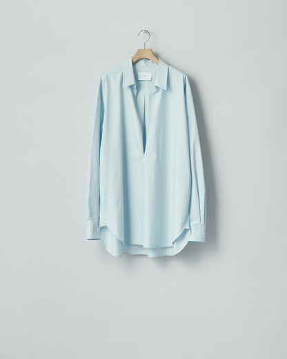 SUVIN COTTON OVERSIZED SKIPPER SHIRT