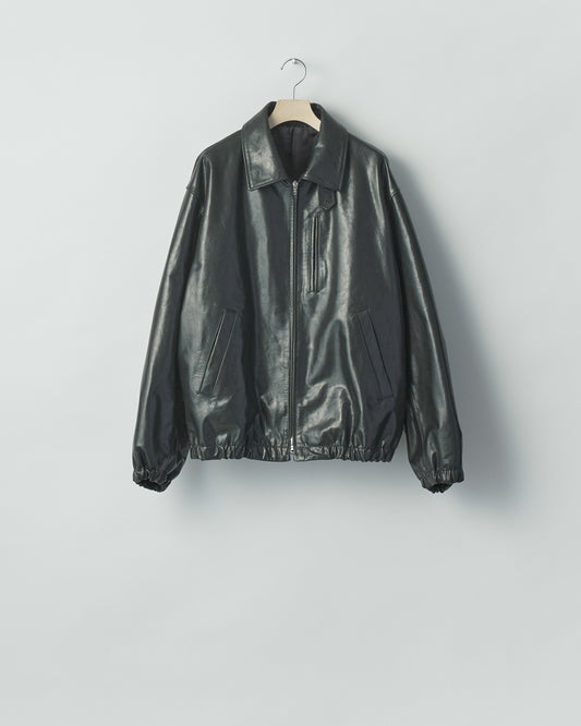CALF ZIP SHORT JACKET