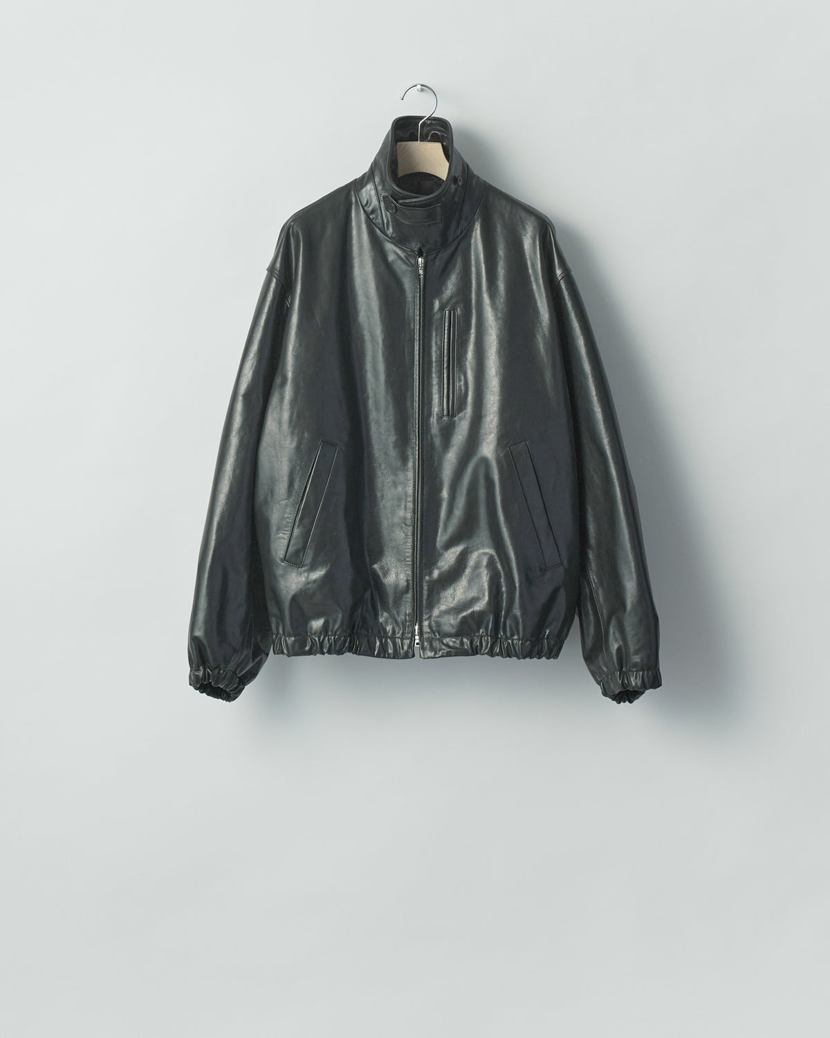 CALF ZIP SHORT JACKET