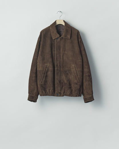 GOAT SUEDE ZIP JACKET