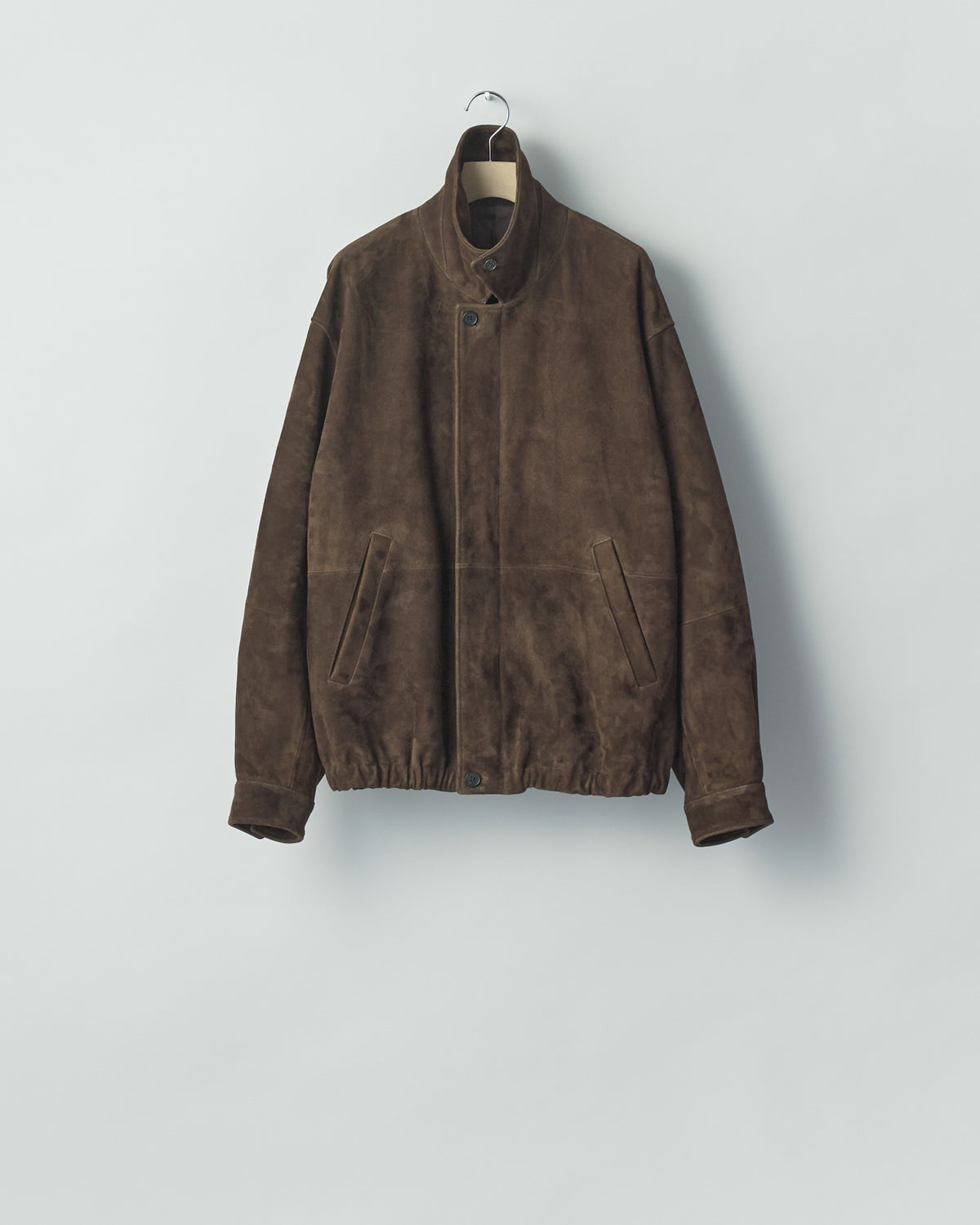 GOAT SUEDE ZIP JACKET
