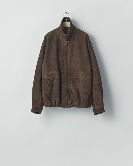 GOAT SUEDE ZIP JACKET