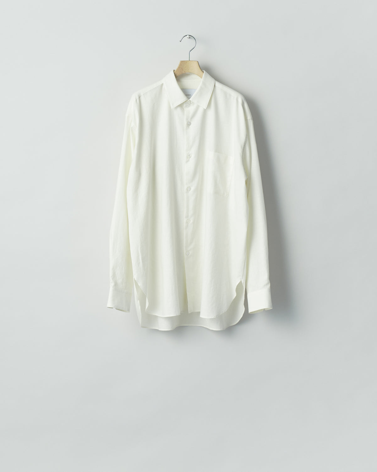 COTTON SILK OVERSIZED LS SHIRT