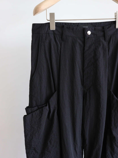 Draped-pocket Pants