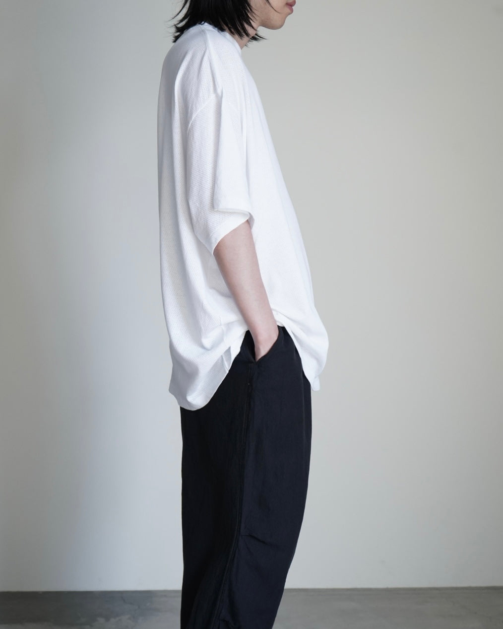 コットンメッシュ 半袖Tシャツ