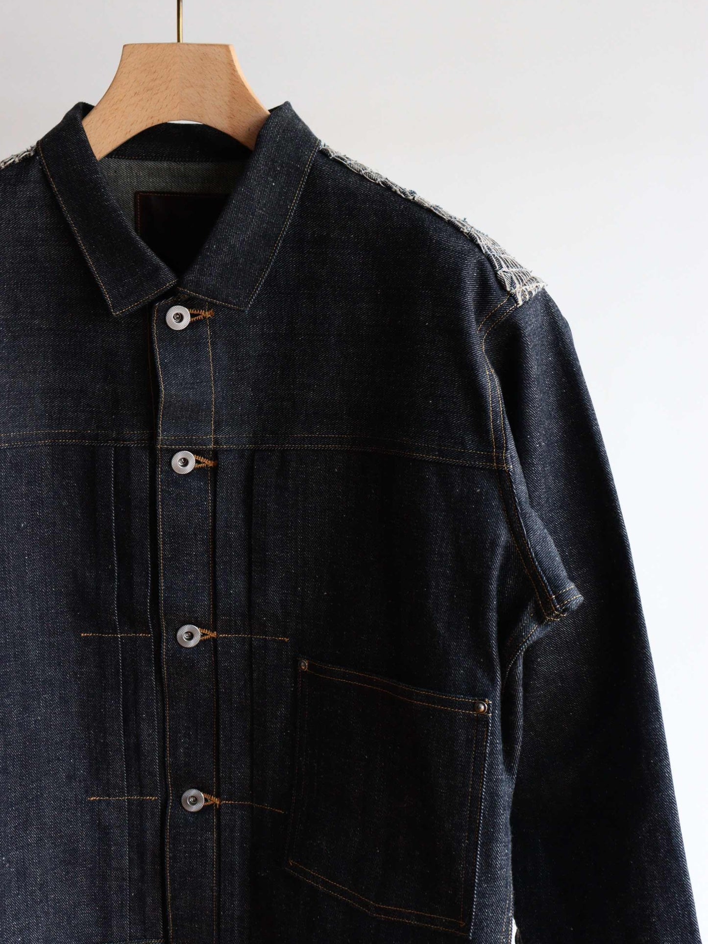 Lot.703 裂織り部分使い Denim Jacket C.1920’s