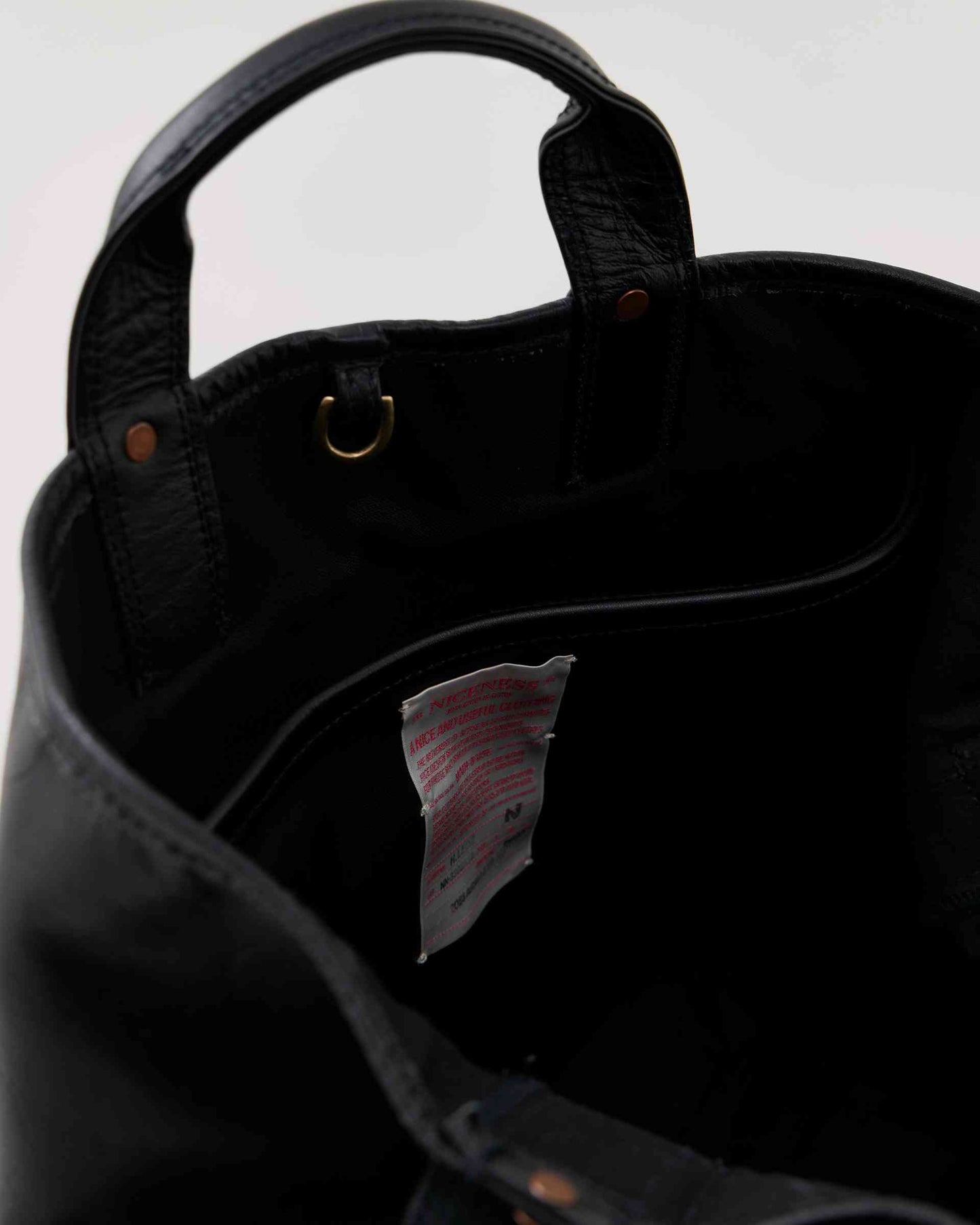 H.LEDZ / ホースレザーショルダートートバッグ