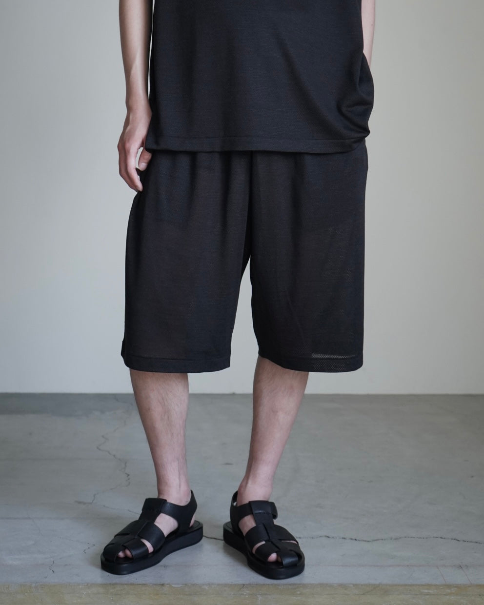 ウールメッシュ ショーツ