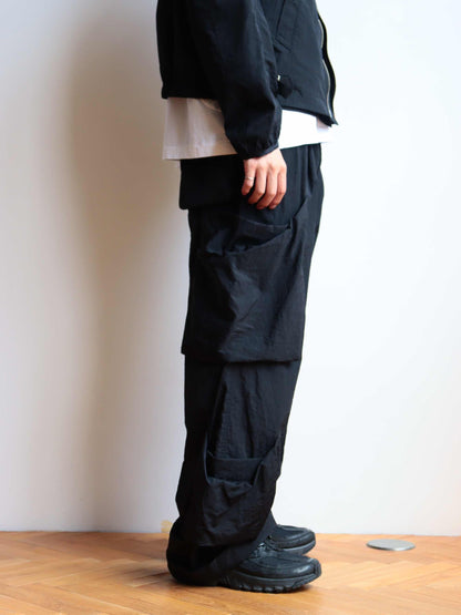 Draped-pocket Pants