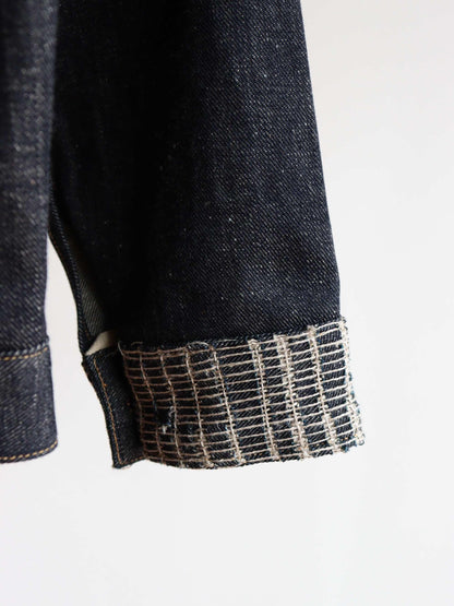 Lot.703 裂織り部分使い Denim Jacket C.1920’s