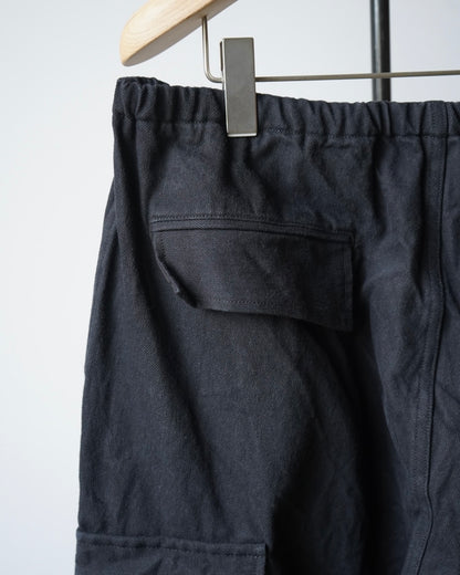 ブラックドリル  6Pパンツ