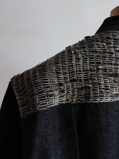 Lot.703 裂織り部分使い Denim Jacket C.1920’s