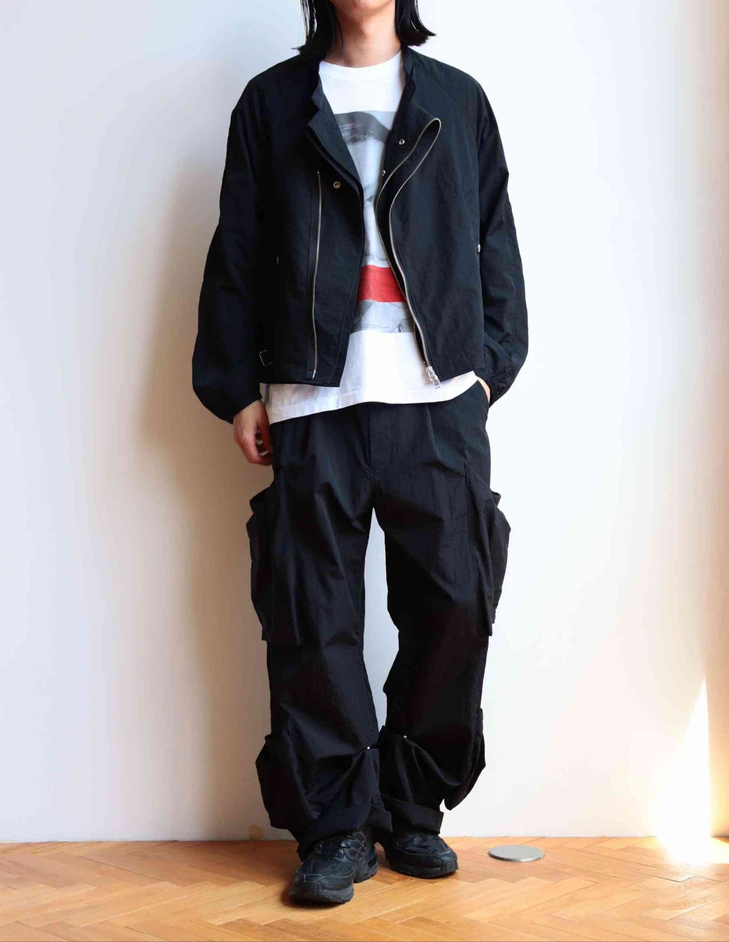 Long Zip Racing Jacket