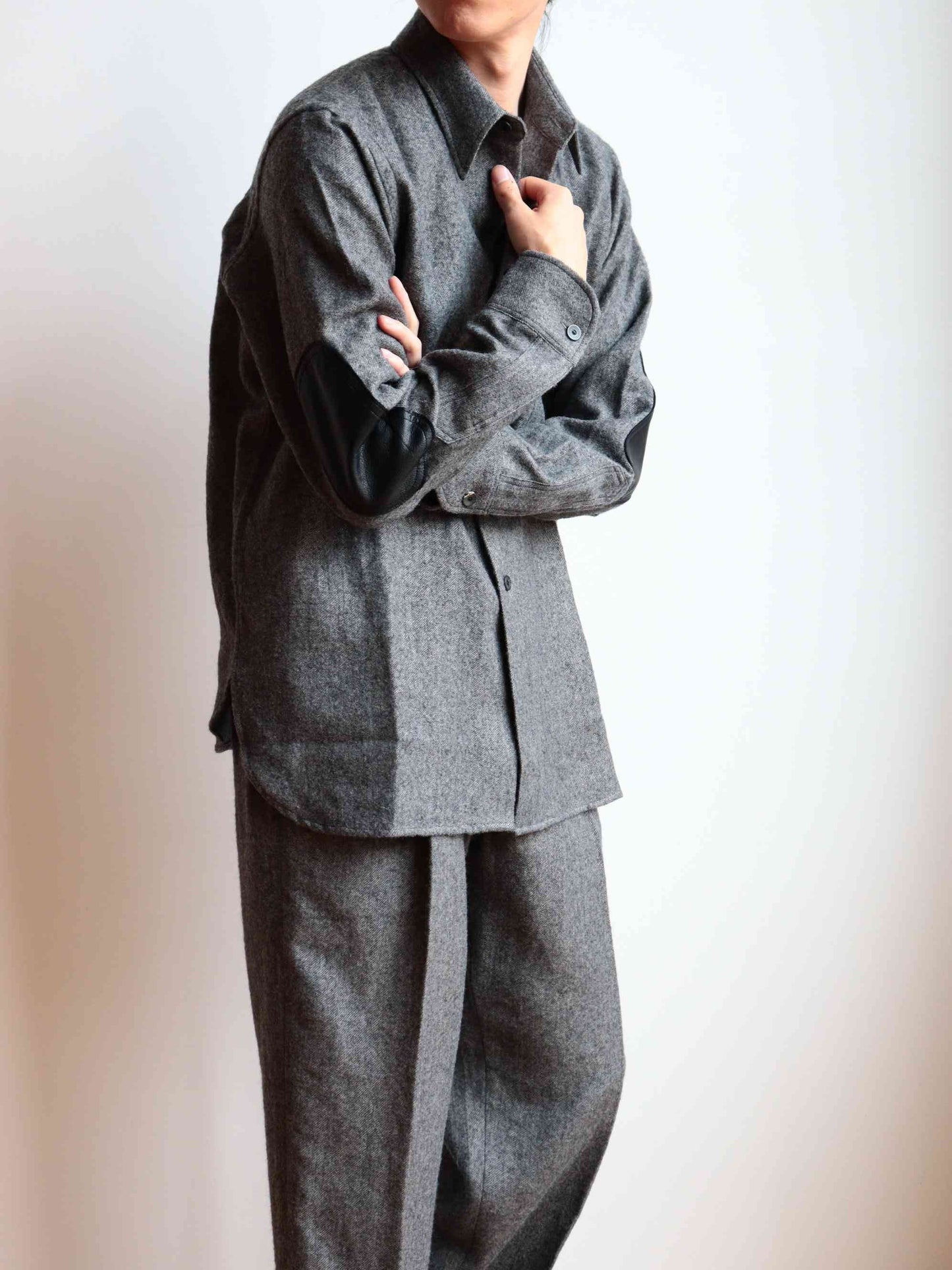 Lot.116 Long-Point Collar Sports Shirts