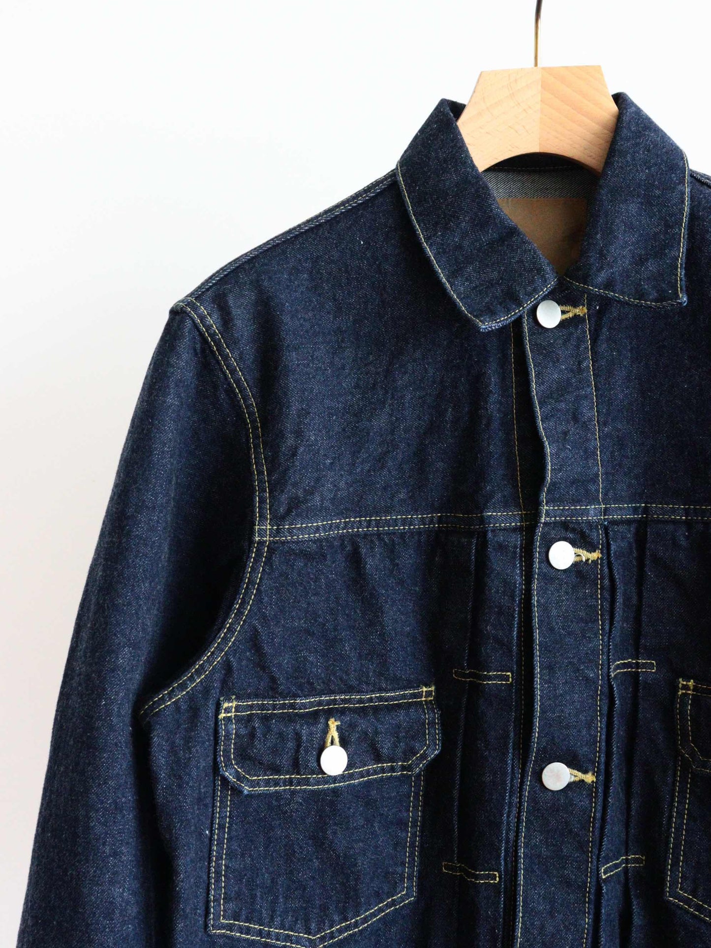 denim jacket -one wash-