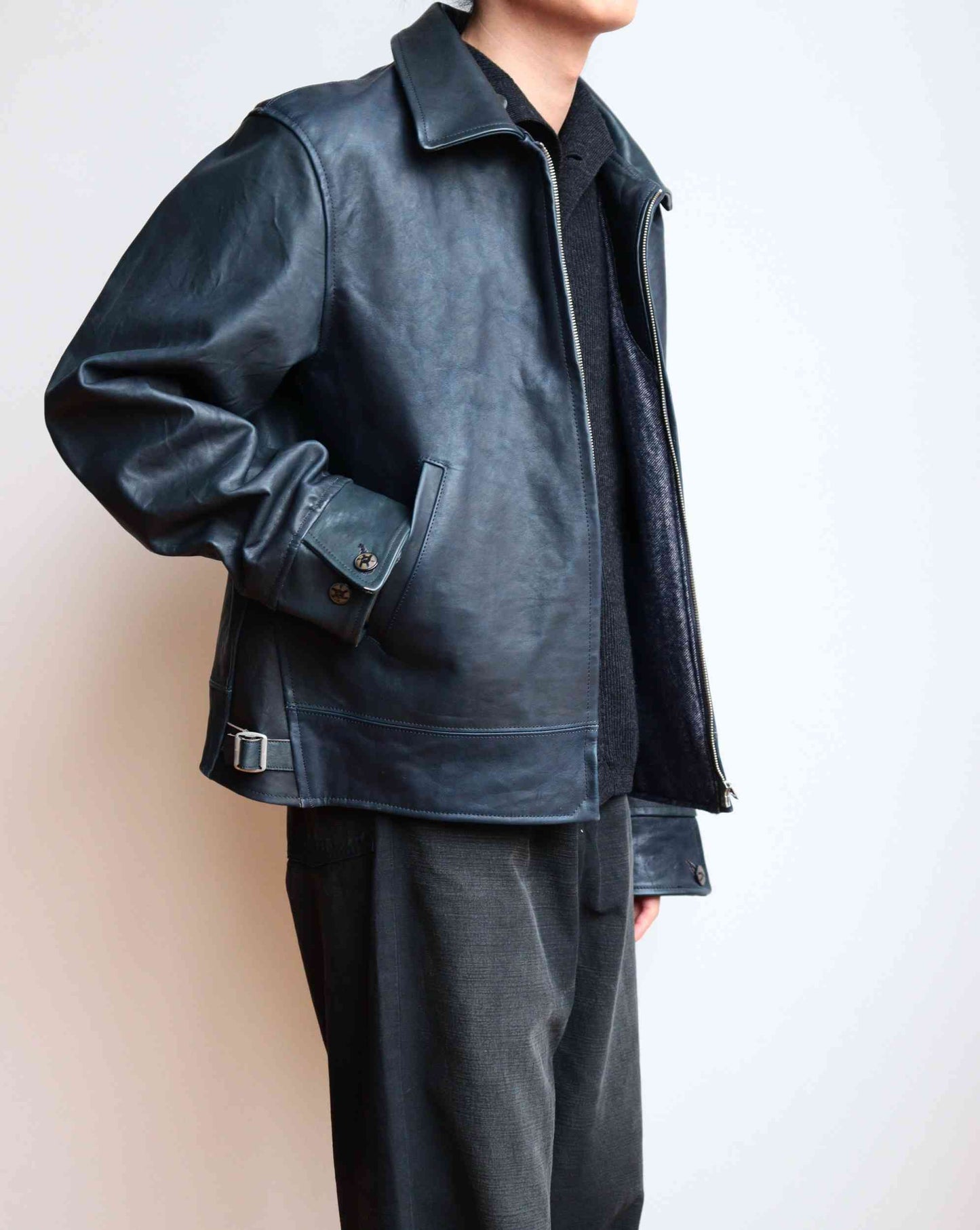 Lot.802 Cossack Leather Jacket