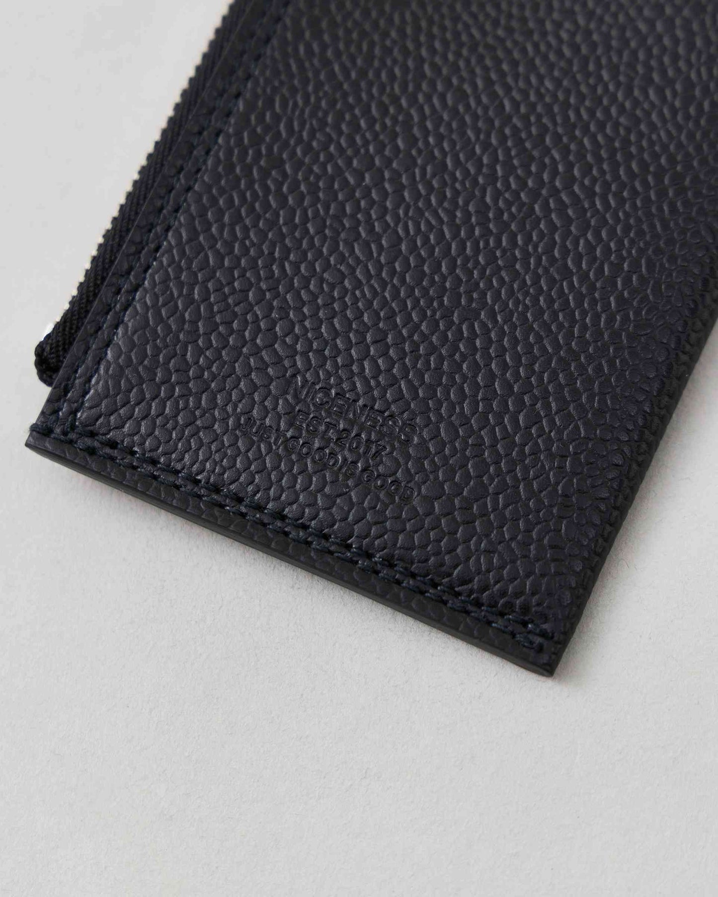 BAYRAY / カーフレザー ジップカードケース