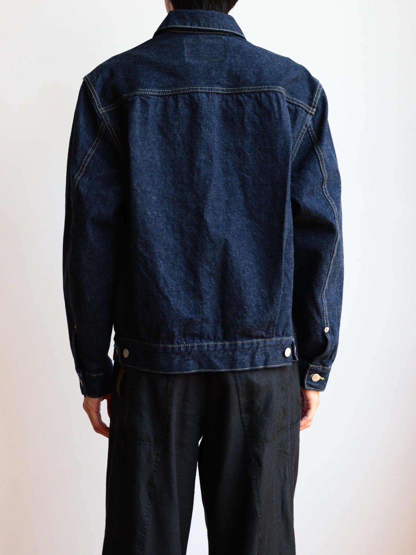 denim jacket -one wash-