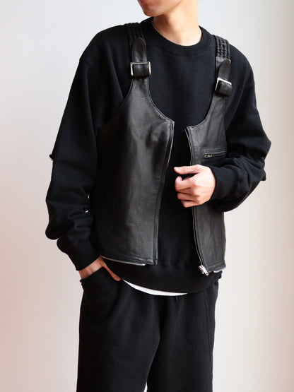 US2479 / EX-LEATHER STRAP VEST