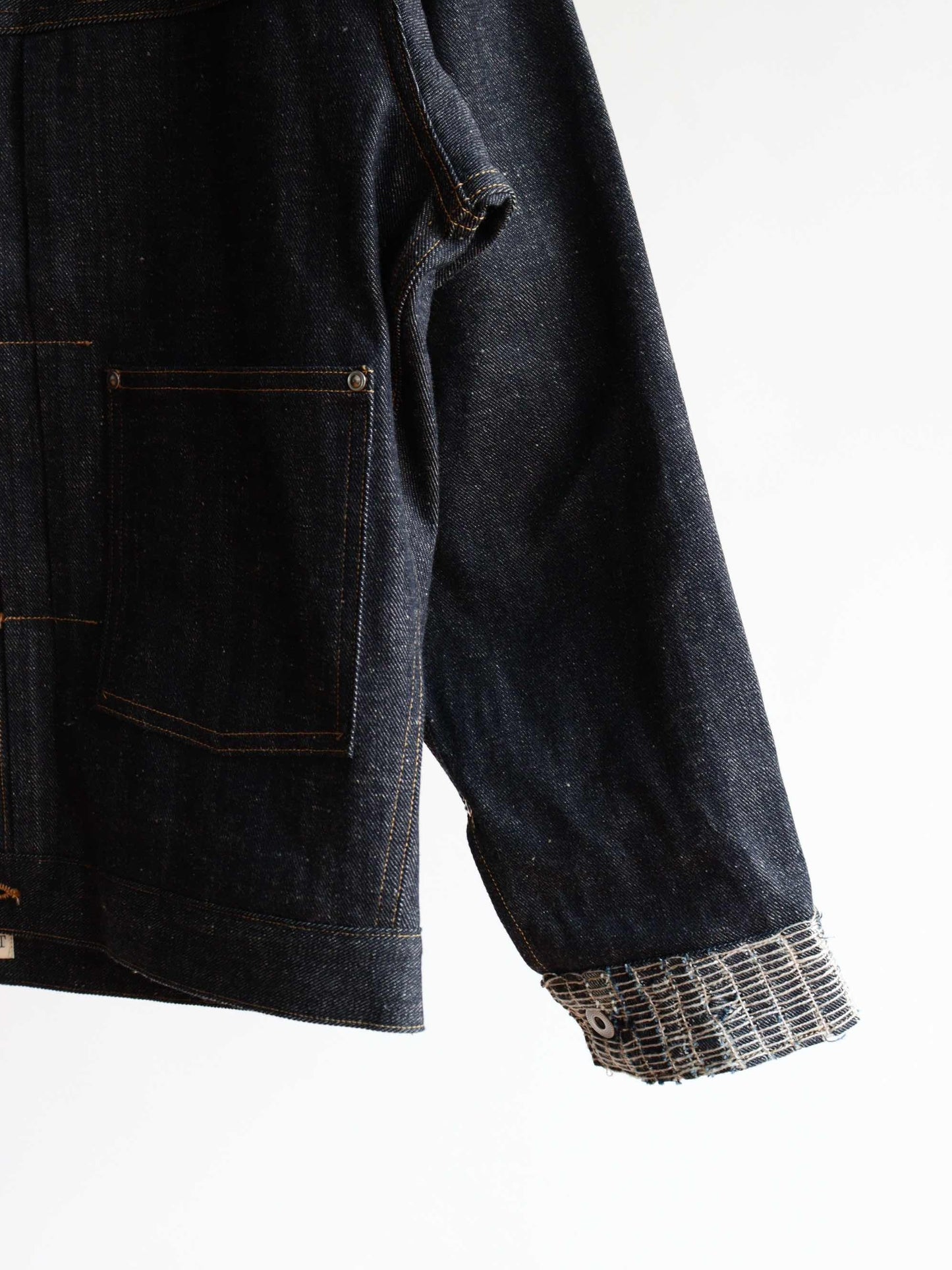 Lot.703 裂織り部分使い Denim Jacket C.1920’s