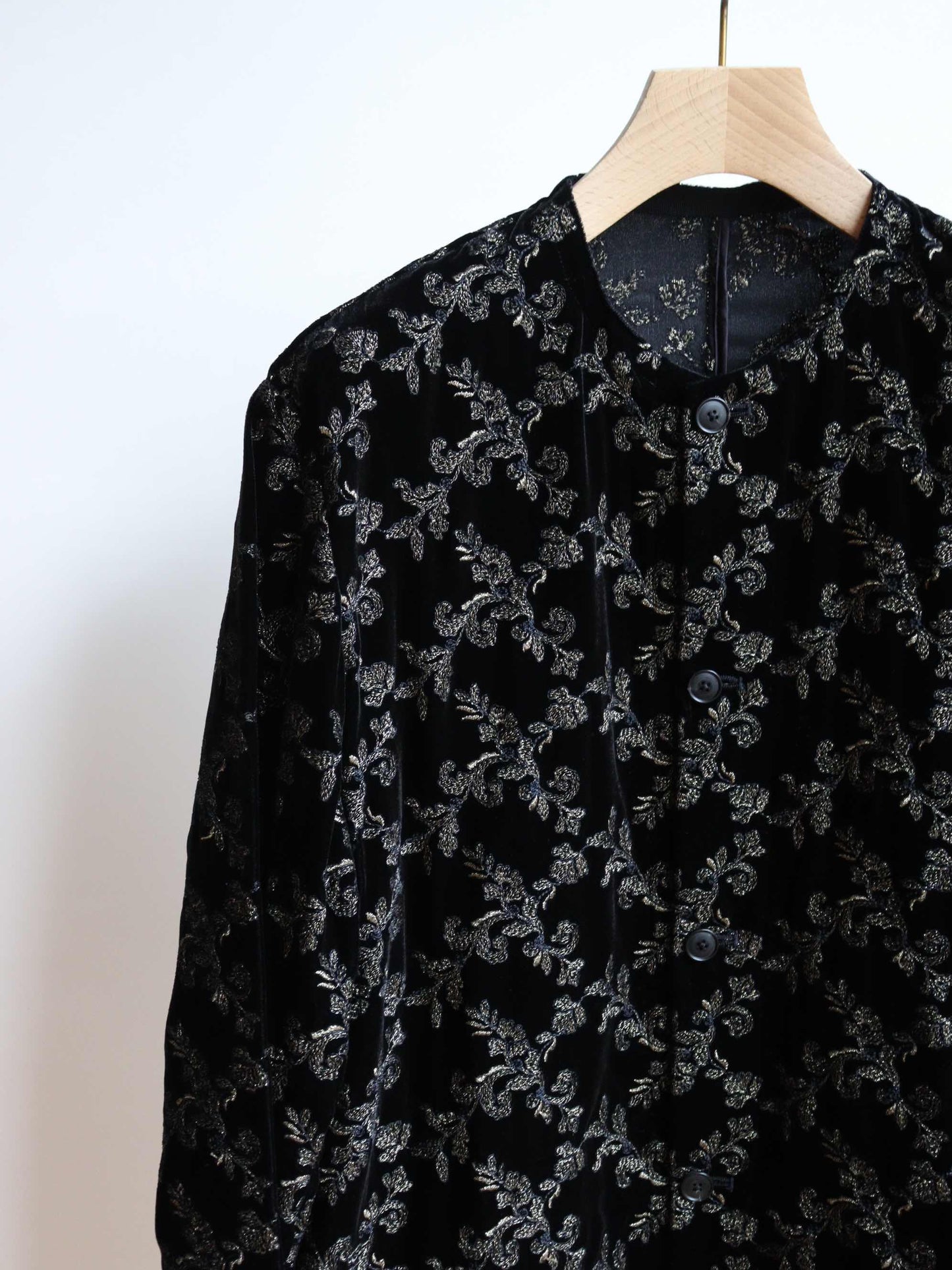 SHIRT120 Jonas French Velvet Blouson_