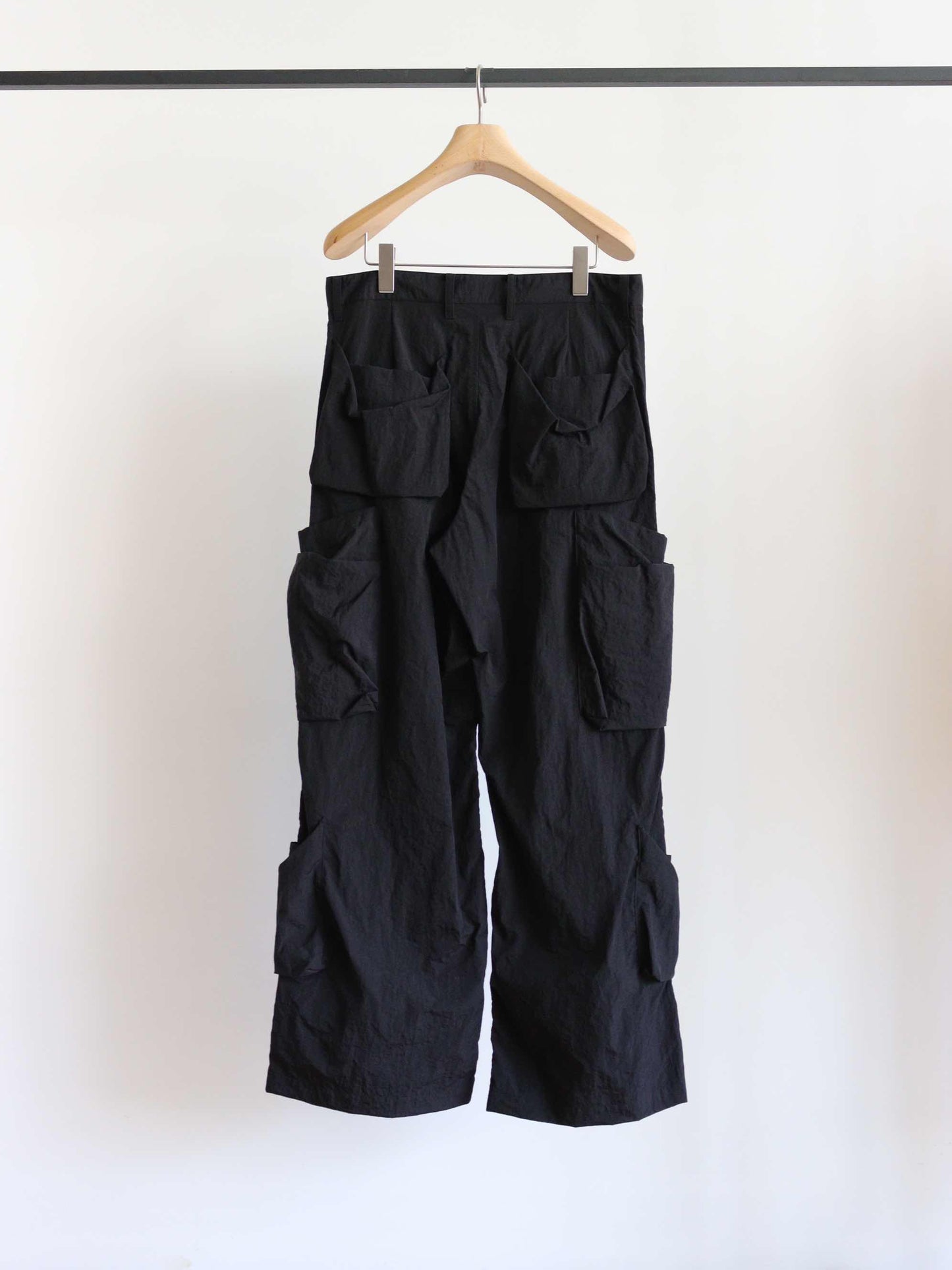 Draped-pocket Pants