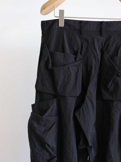 Draped-pocket Pants
