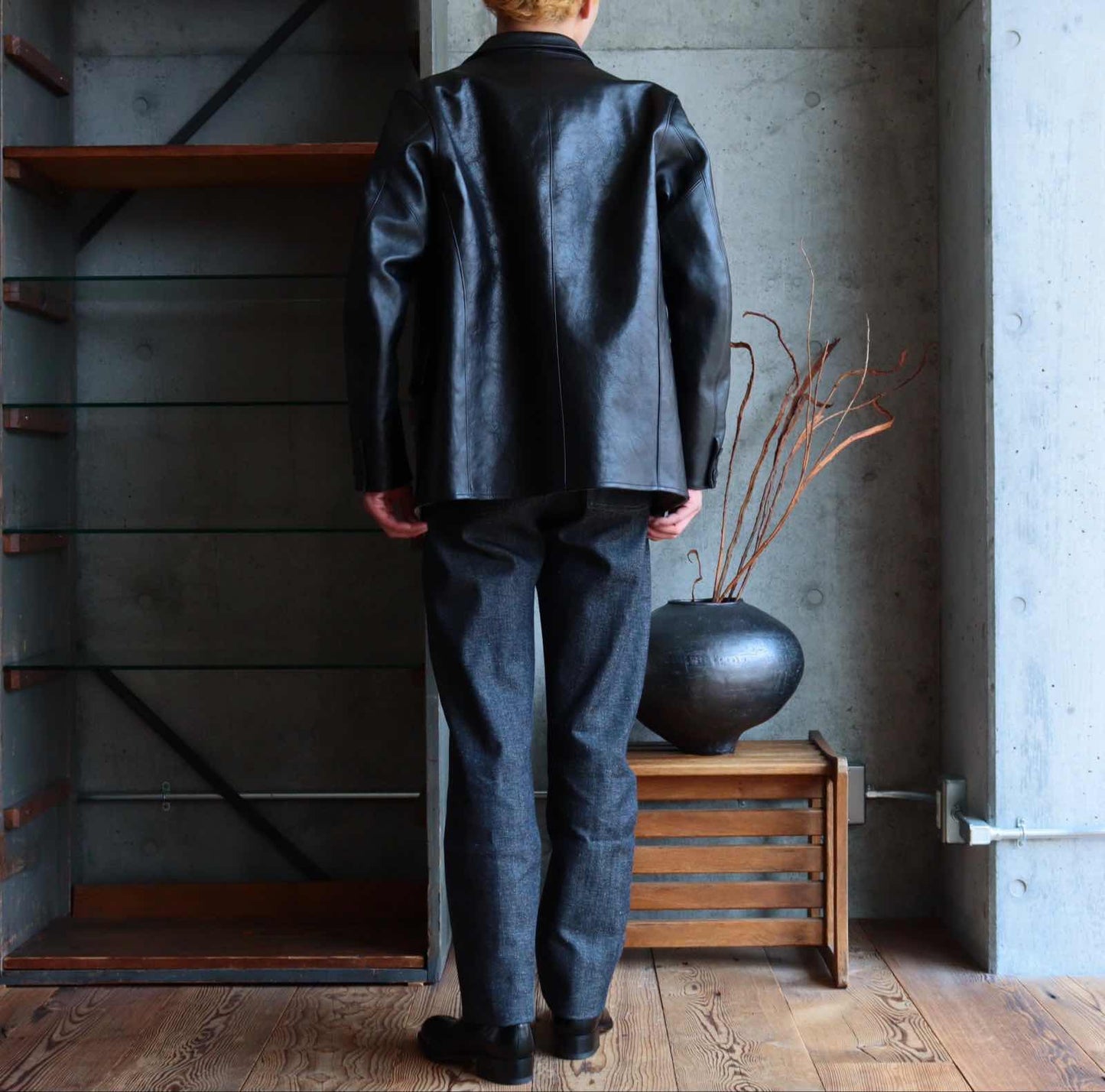 LOT.709 MODIFIELD DENIM WORK TROUSERS - 32 / ROW INDIGO