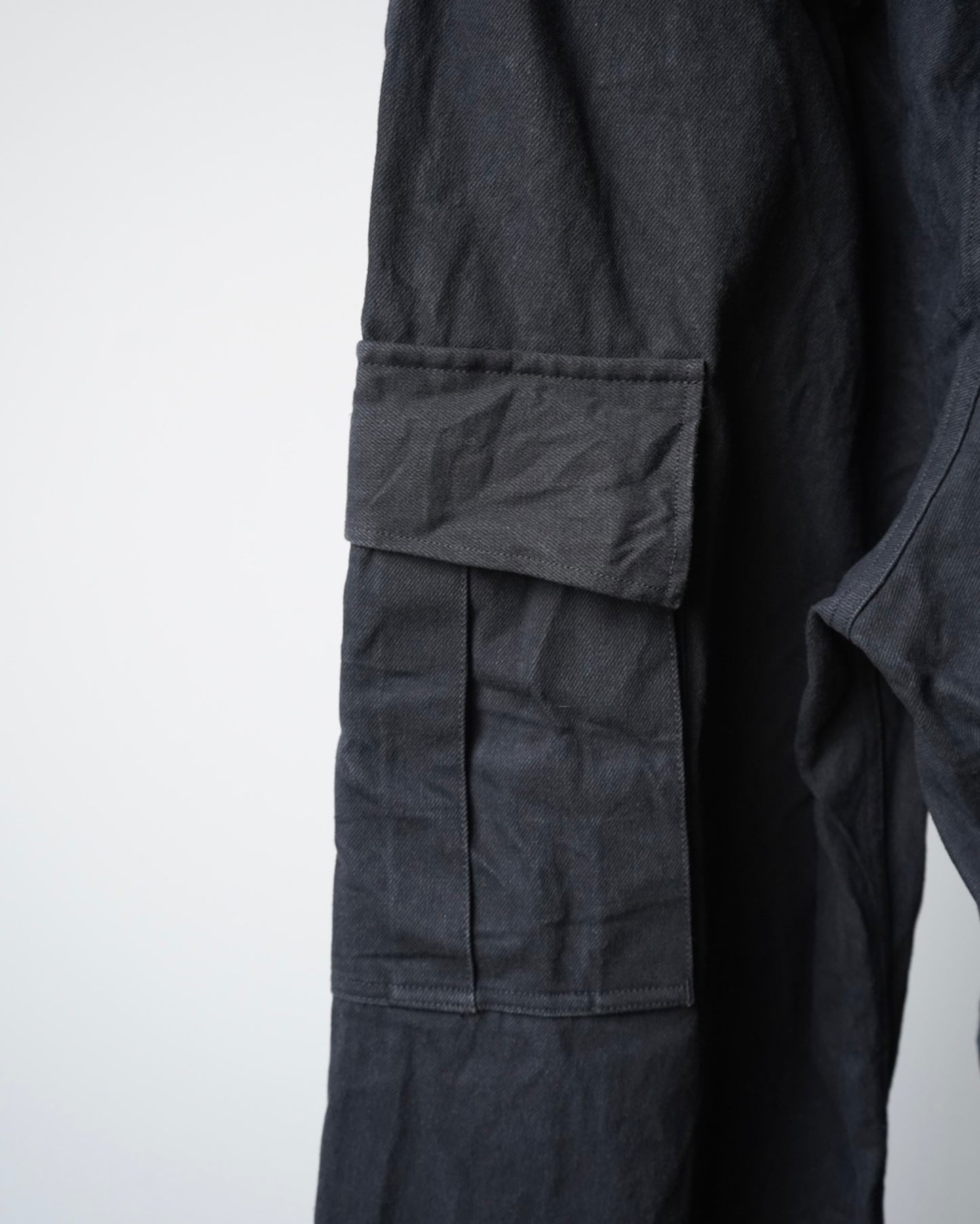 ブラックドリル  6Pパンツ