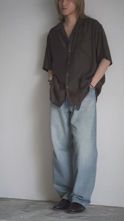 OVERSIZE FIT DENIM PANTS