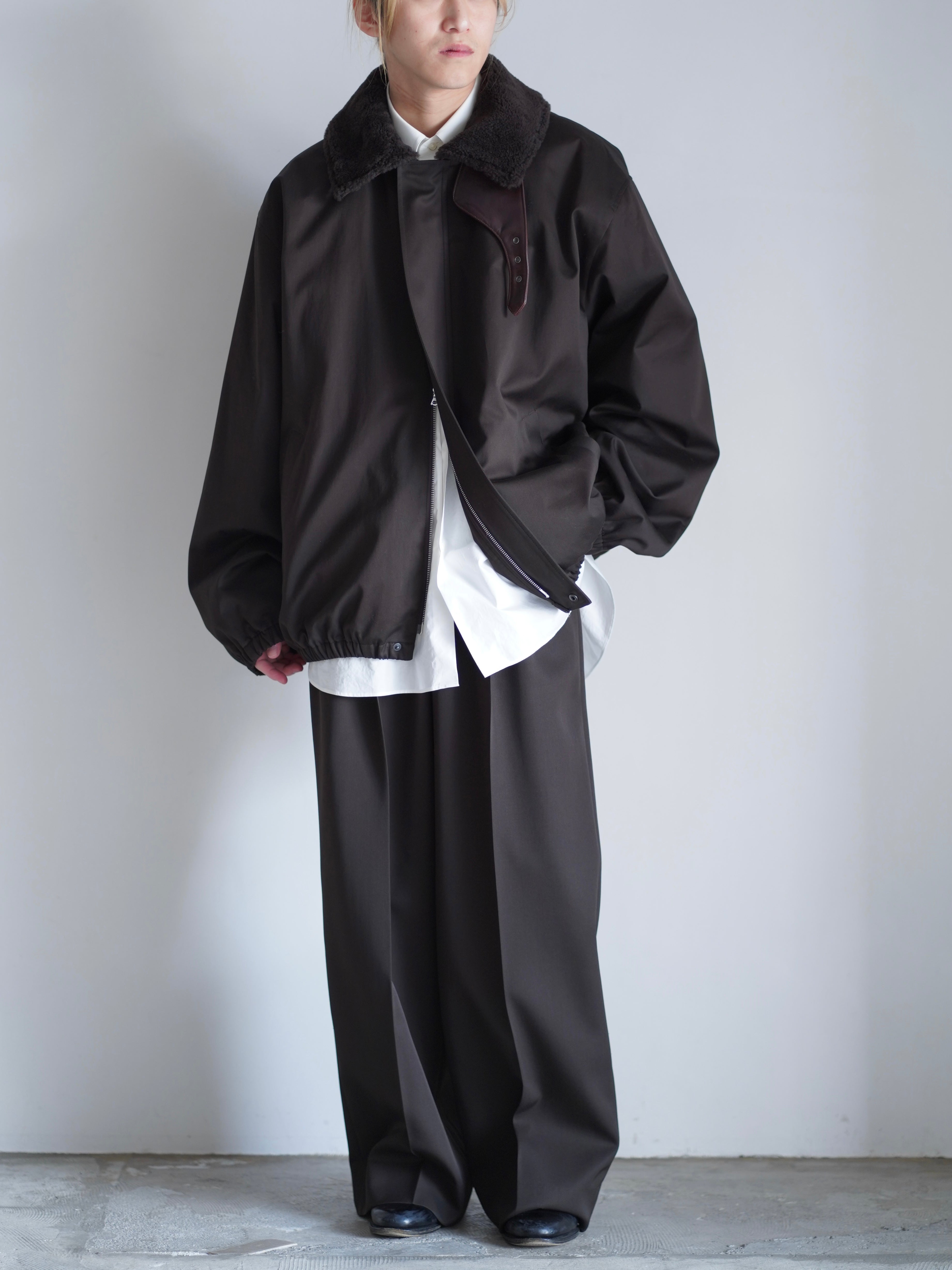 ssstein | MOUTON COLLAR PADDED JACKET – イデアル公式オンラインショップ