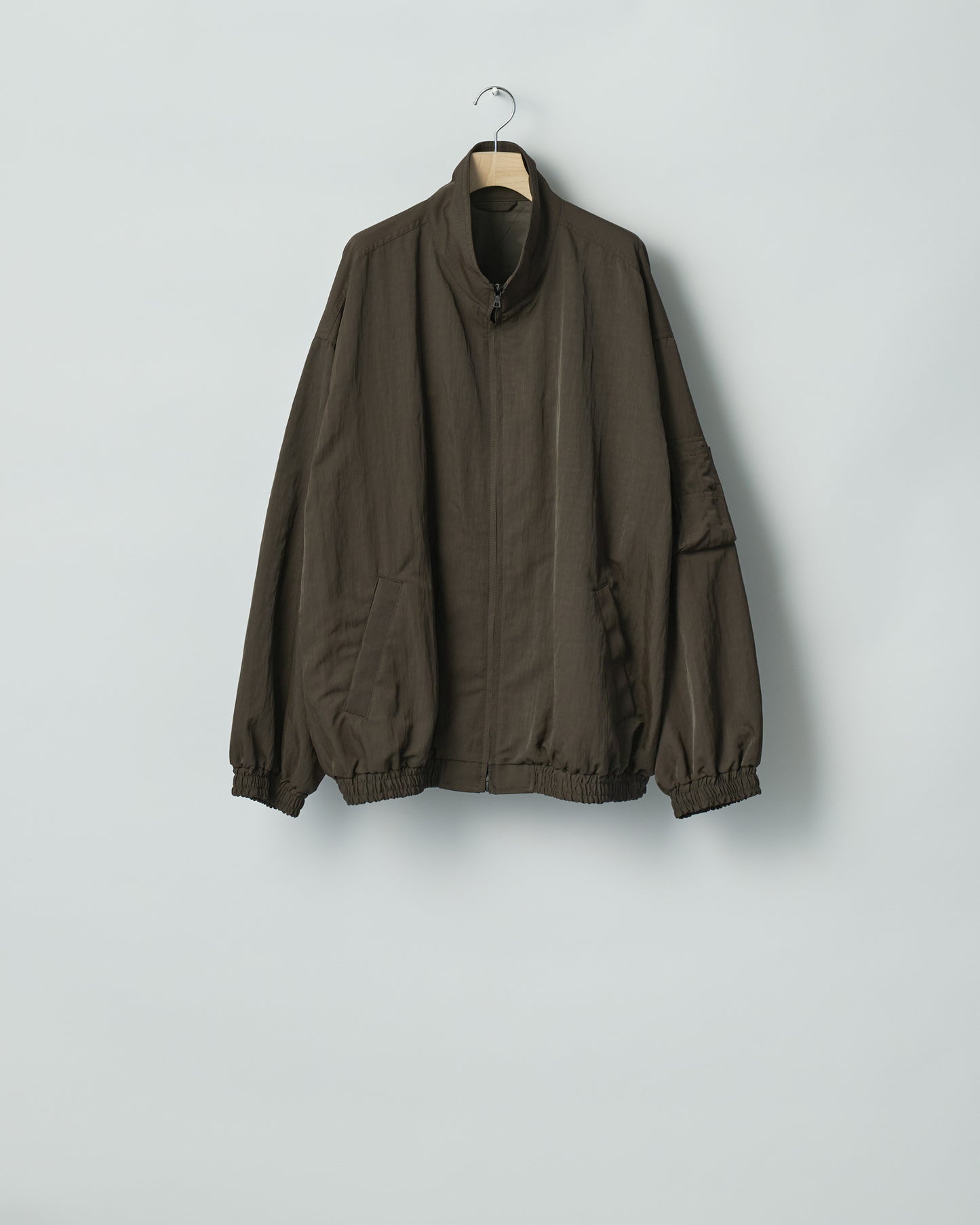 SHRUNK NYLON OVERSIZED FIGHT JACKET
