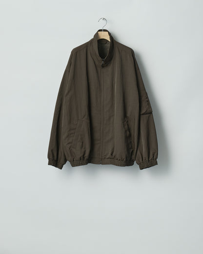 SHRUNK NYLON OVERSIZED FIGHT JACKET