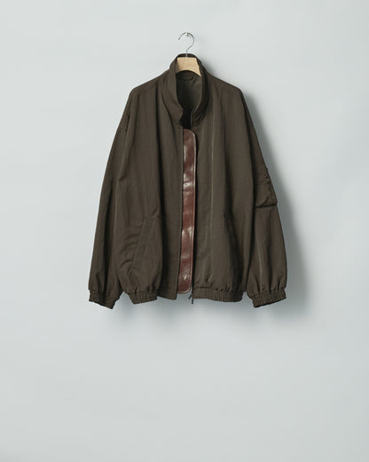 SHRUNK NYLON OVERSIZED FIGHT JACKET