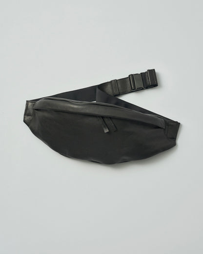 ssstein LEATHER SLING BAG BLACK 通販