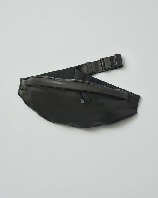 ssstein LEATHER SLING BAG BLACK 通販